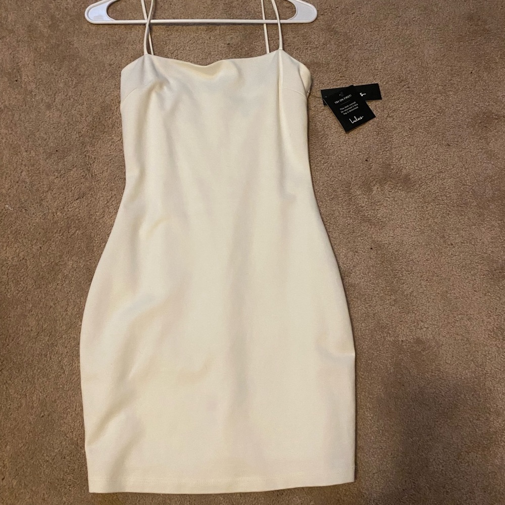NWT Lulus White Mini Dress